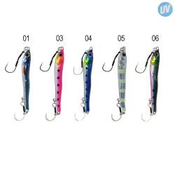 Captain 3628 Slide Jigger 60gr Light Jig Suni Yem - Captain
