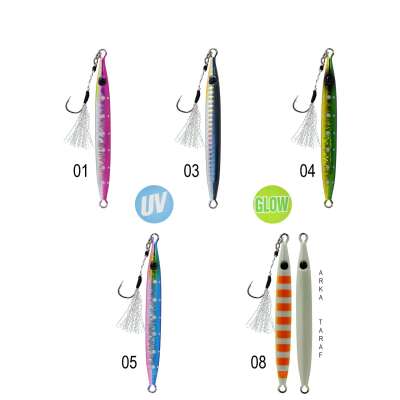 Captain 3632 Crawler Jigger 60gr Light Jig Suni Yem - 1