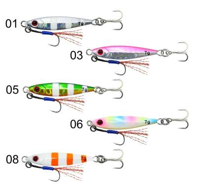 Captain 3660 Flutter Mini Jigger 7gr LRF Jig Suni Yem - 4