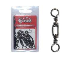 Captain 5004 Ortası Açık Rulmanlı Fırdöndü Nikel - 1