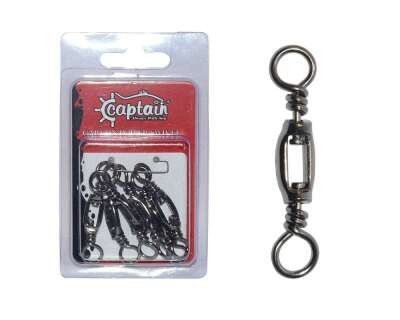 Captain 5004 Ortası Açık Rulmanlı Fırdöndü Nikel - 1