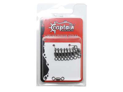 Captain 5009 Fırdöndü Rolling 10lu Paket Black Nickel - 2