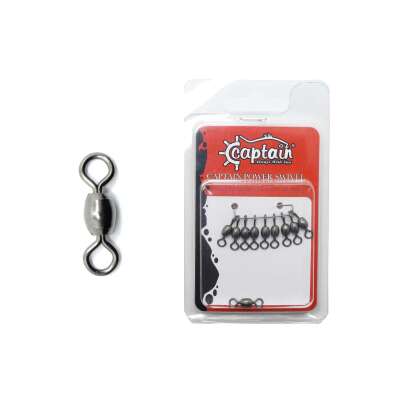 Captain 5010 Fırdöndü Crane 10lu Paket Black Nickel - 1