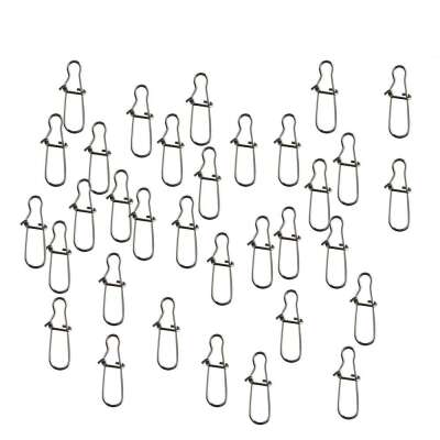 Captain 5014 İnox Sahte Balık Maket Klipsi Bl NikeL Snap 250li Paket - 1