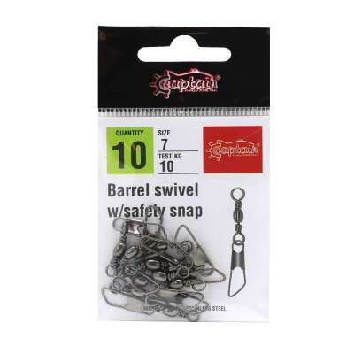 Captain 5020 Klips 10lu Paket Black Nikel - 3