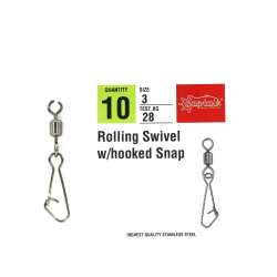 Captain 5031 Hoked Klips 10lu Paket Black Nikel - 3