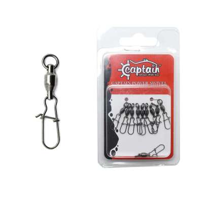 Captain 5045 Kilitli Klips Rulmanlı 5li Paket Black Nikel - 1