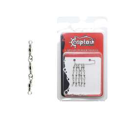 Captain 5100 3 Zincir Fırdöndü 5li Paket Nikel - Captain
