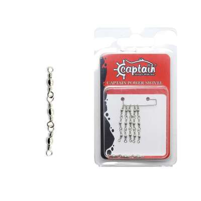 Captain 5100 3 Zincir Fırdöndü 5li Paket Nikel - 1