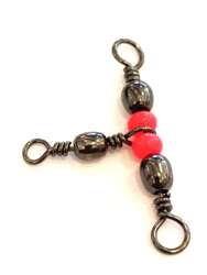 Captain 5129 Üçlü Boncuklu T Fırdöndü 5li Paket Black Nikel - 4