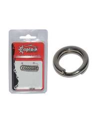 Captain 5142 Kalın Halka Güçlendirilmiş 10lu Paket İnox Naturel - Captain