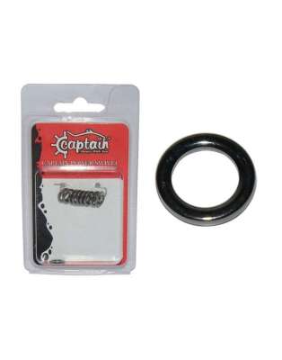 Captain 5148 Jig Halkası İnox 10lu Paket Black Nikel - 2