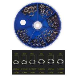 Captain 5161 Kaşık Halkası 115li Mix Kutu Nikel - Captain