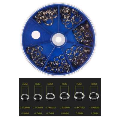 Captain 5161 Kaşık Halkası 115li Mix Kutu Nikel - 1