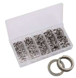 Captain 5162 Kaşık Halkası 200lü Mix Kutu Nikel - 2