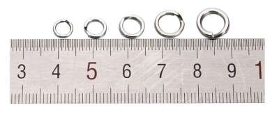 Captain 5162 Kaşık Halkası 200lü Mix Kutu Nikel - 3