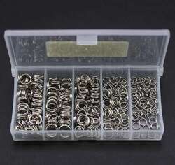 Captain 5163 Kaşık Halkası 250li Mix Kutu Nikel - 2