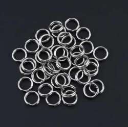 Captain 5164 Kaşık Halkası 500lü Mix Kutu Nikel - Captain