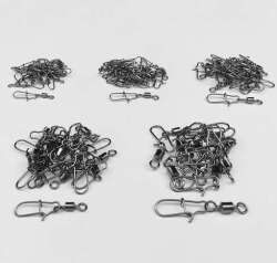 Captain 5192 İnox Kilitli Klips Seti Kutuda Size:Mix-L - Captain