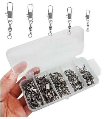 Captain 5193 İnox Kilitli Klips Seti Kutuda Size:Mix - 3