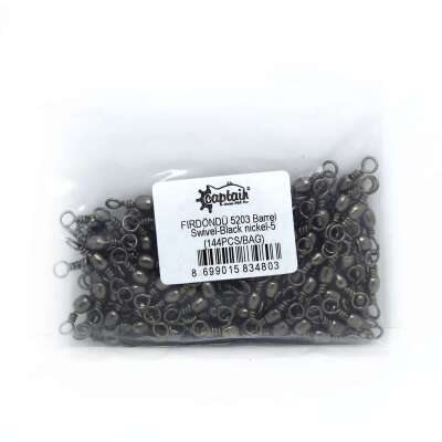 Captain 5203 Fırdöndü 144lü Paket Black Nikel - 2