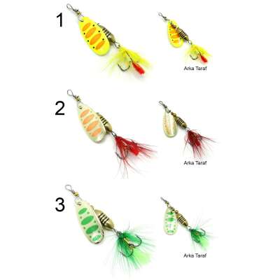 Captain 6055 Steady 37gr Alabalık Kaşığı - 1