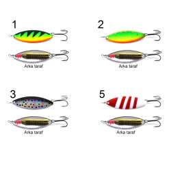 Captain 6065 Turna Kaşığı 17gr Hunter Tiger Döner Kaşık - Captain