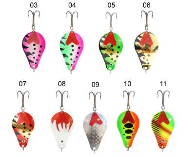 Captain 6124 Turna Kaşığı 30gr Pablo 6cm - 1