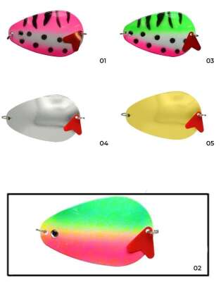 Captain 6126 Turna Kaşığı 48gr Big Pomak 8cm - 2