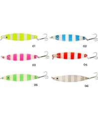 Captain 6145 Lüfer Kaşığı 20gr Zebra Glow 8cm - Captain