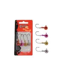 Captain 6415 Jig Head Angel Kiss 4lü Set 3D Melek Gözlü Jig Head - Captain