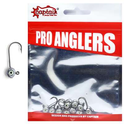 Captain 6420 Jig Head Glow Eye 10lu Paket - 3