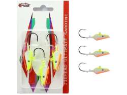 Captain 6457 Jig Head 15gr Ultimate Sardine 3lü Set - 2