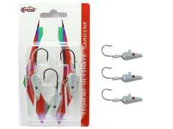 Captain 6457 Jig Head 15gr Ultimate Sardine 3lü Set - 5