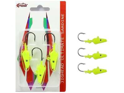 Captain 6457 Jig Head 15gr Ultimate Sardine 3lü Set - 7