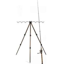 Captain 6803 Tripod Alüminyum Teleskobik 3lü Kamış Sehpası 120cm - 6