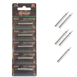 Captain 7114 Fosfor ve Şamandra İçin Şarj Olan PİL 5li Paket - Captain