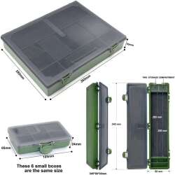 Captain 7122 Carp Box 8li Set 36x30x55cm - 7