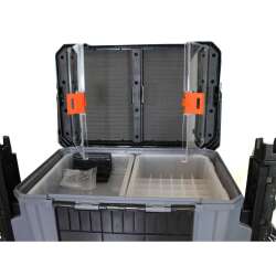 Captain 7212 Profesyonel Spin Takım Çantası ve Kamış Tutucu 42x25x28cm - 8