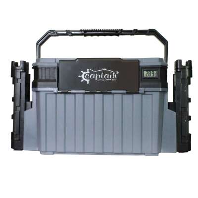 Captain 7212 Profesyonel Spin Takım Çantası ve Kamış Tutucu 42x25x28cm - 9