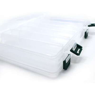 Captain 7225 Sahte Balık Kutusu 14 Gözlü 27x17x355cm - 3