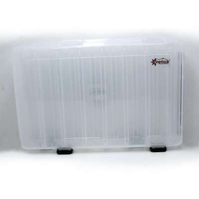 Captain 7225 Sahte Balık Kutusu 14 Gözlü 27x17x355cm - 4