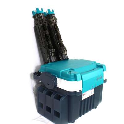 Captain 7230 Profesyonel LRF ve Spin Takım Çantası 2 Kamış Tutucu 31x23x24cm - 5