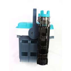 Captain 7230 Profesyonel LRF ve Spin Takım Çantası 2 Kamış Tutucu 31x23x24cm - 11