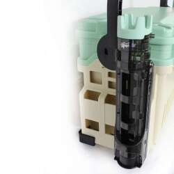 Captain 7231 Profesyonel Surf ve Spin Takım Çantası 2 Kamış Tutucu 43x24x28cm - 7