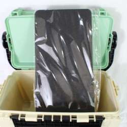 Captain 7231 Profesyonel Surf ve Spin Takım Çantası 2 Kamış Tutucu 43x24x28cm - 8