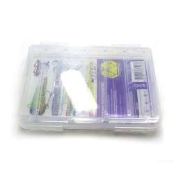 Captain 7235 Profesyonel Sahte Balık ve Jig Kutusu 14x10x3cm - Captain