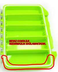 Captain 7240 Profesyonel Contalı Sahte Balık ve Jig Kutusu 15x11x3cm - 7