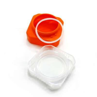 Captain 7241 Sızdırmaz LRF Silikon Yem Kutusu 8x8x4cm - 1