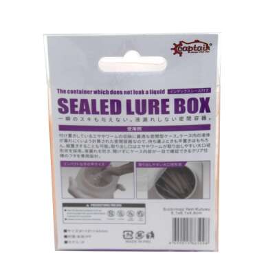 Captain 7241 Sızdırmaz LRF Silikon Yem Kutusu 8x8x4cm - 5